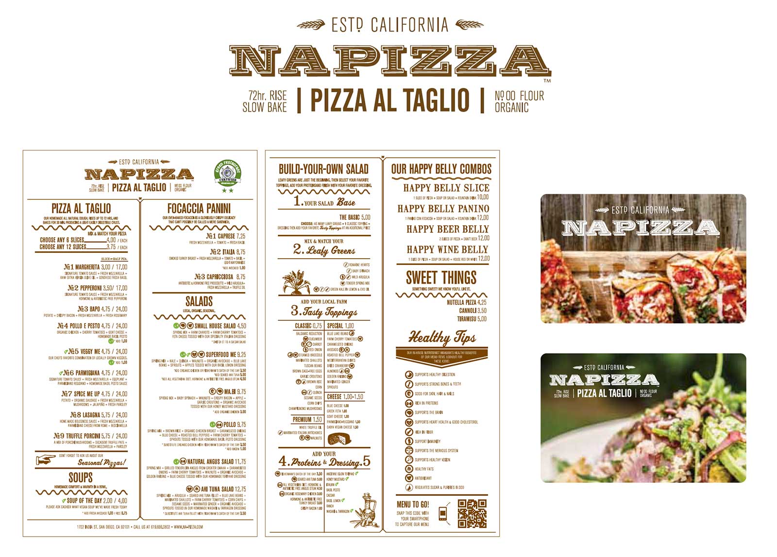 Na-Pizza Graphic Design and Branding 1