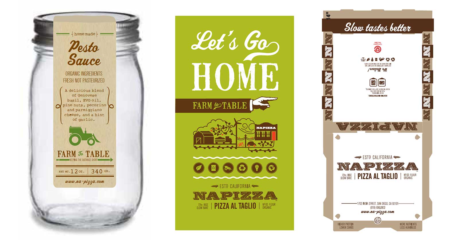 Na-Pizza Graphic Design and Branding 3
